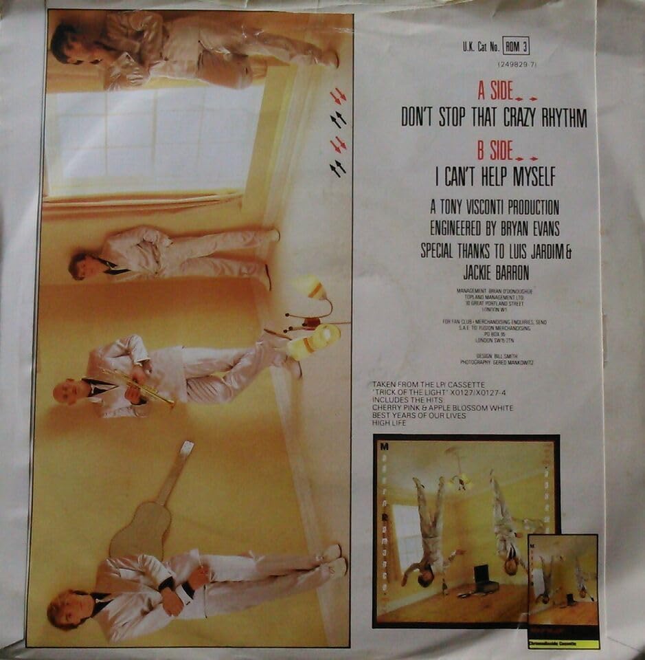 Modern Romance - Don't Stop That Crazy Rhythm (WEA 1983) 7" vinyl P/S single VG/VG