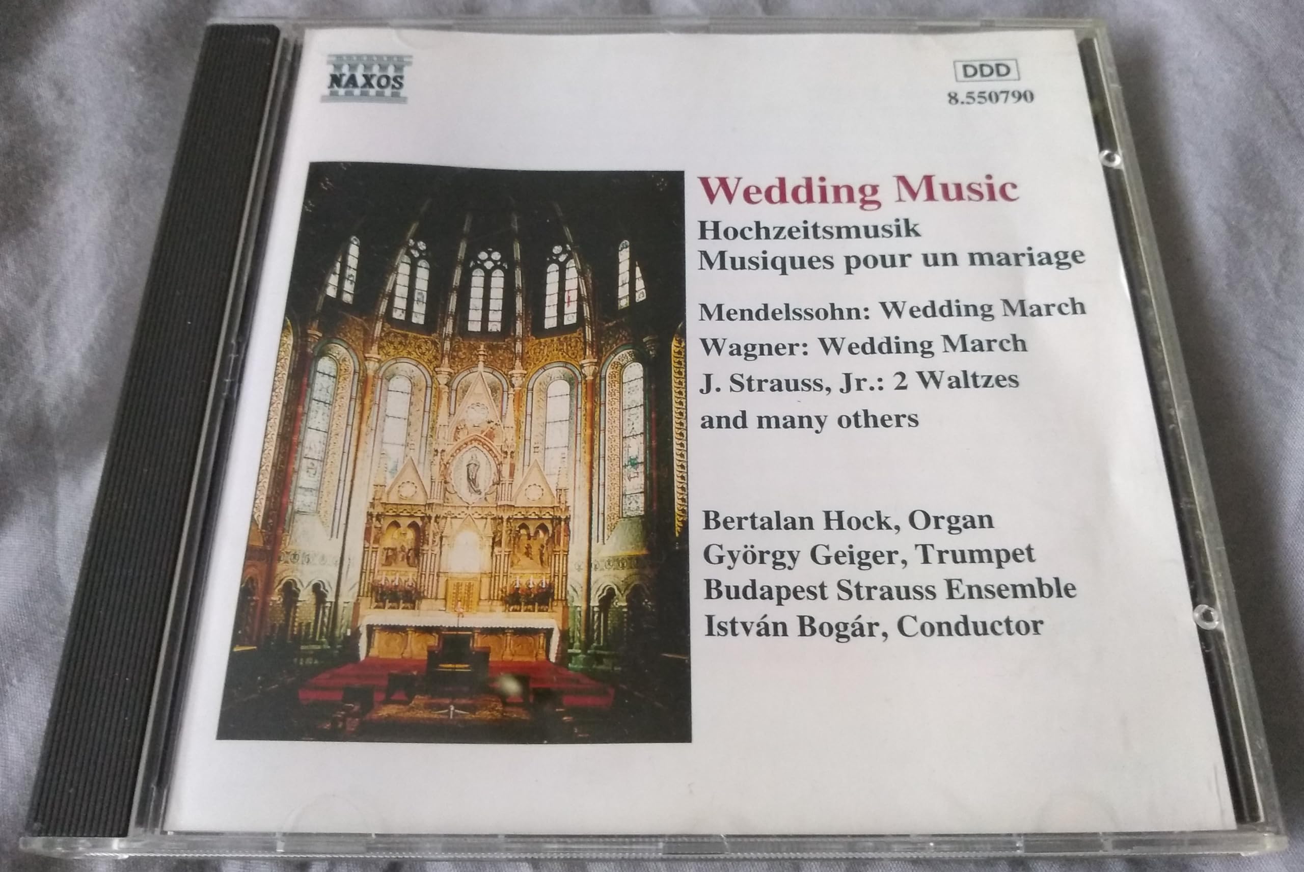 Budapest Strauss Ensemble - Wedding Music (1993) CD album