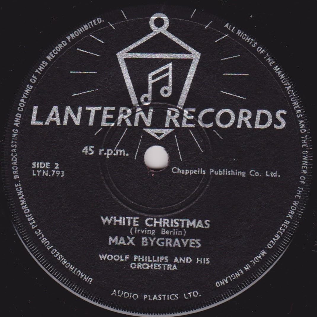 Max Bygraves ‎– Christmas / White Christmas (Lantern 1965) 7" vinyl single VG/-
