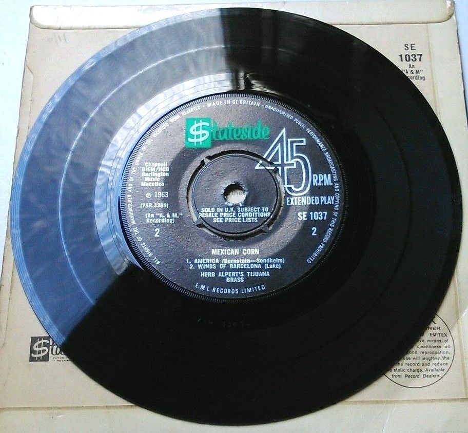  Herb Alpert's Tijuana Brass - Mexican Corn (1964) 7" vinyl P/S EP VG/VG