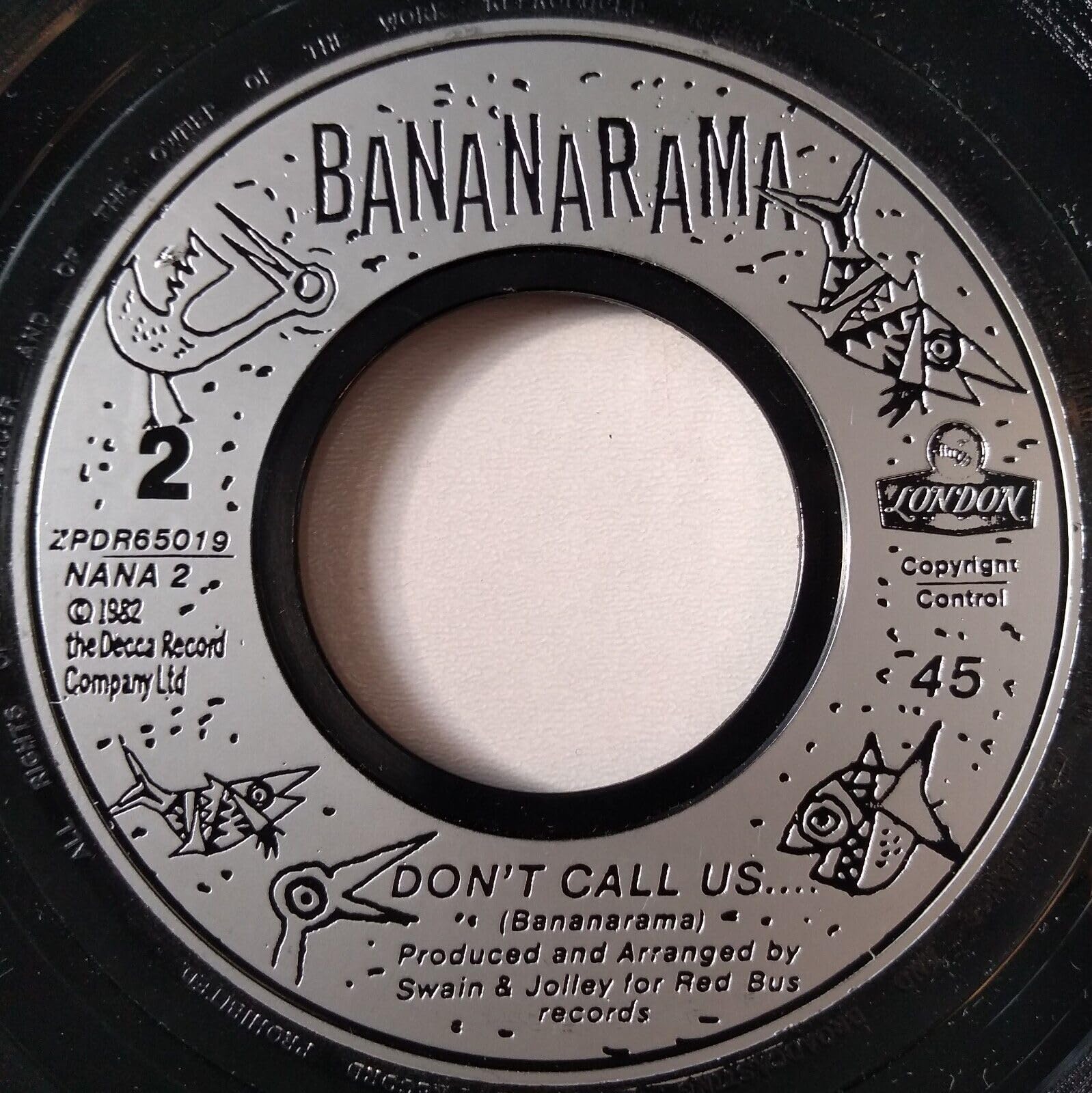 Bananarama - Shy Boy (London 1982) 7" vinyl single VG/- jukebox centre