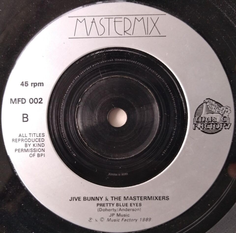 Jive Bunny & The Mastermixers – That's What I Like (Radio Mix) ( Music Factory 1989) 7" vinyl single VG/-