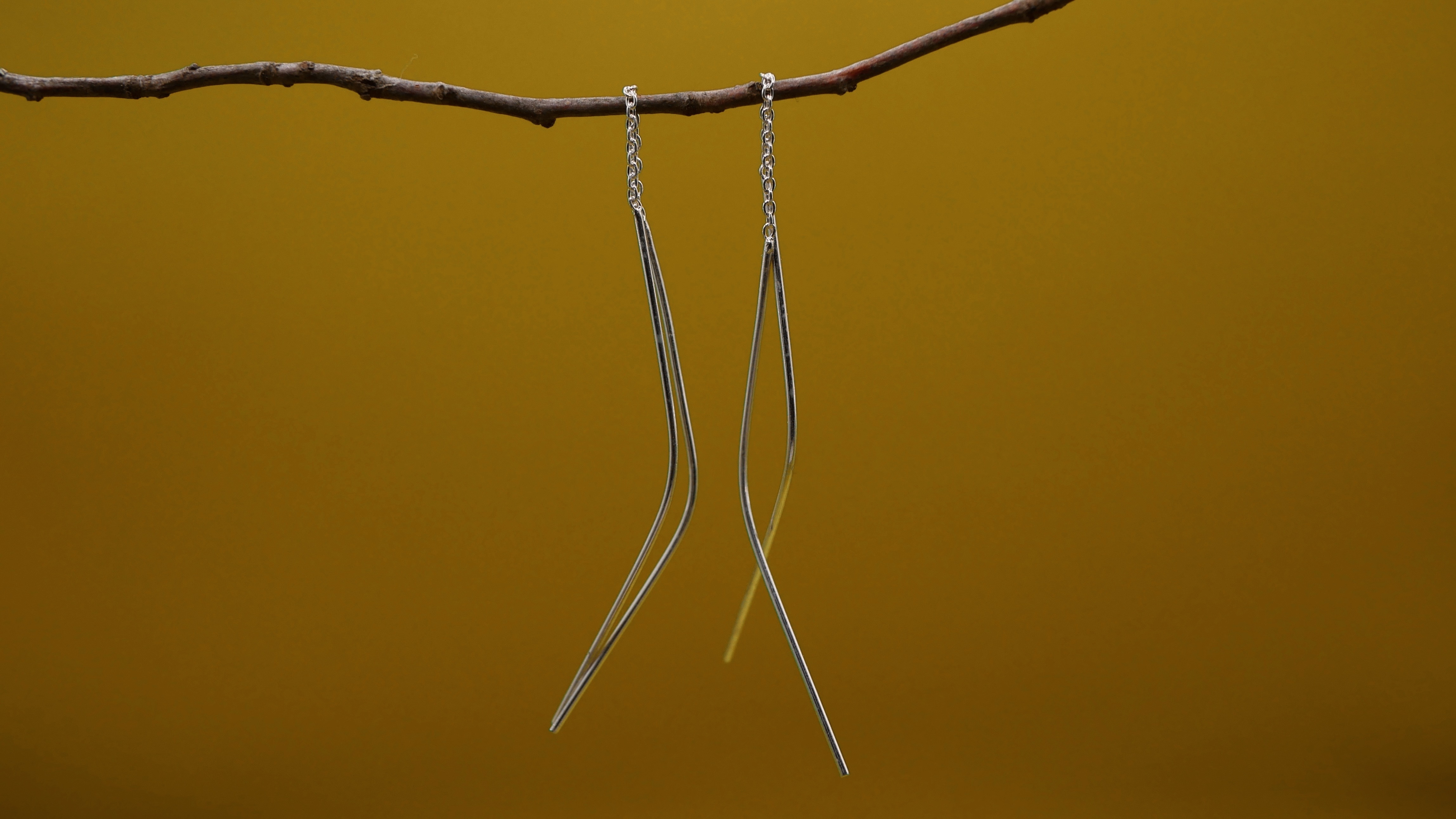 Boucles d’oreilles chaînes