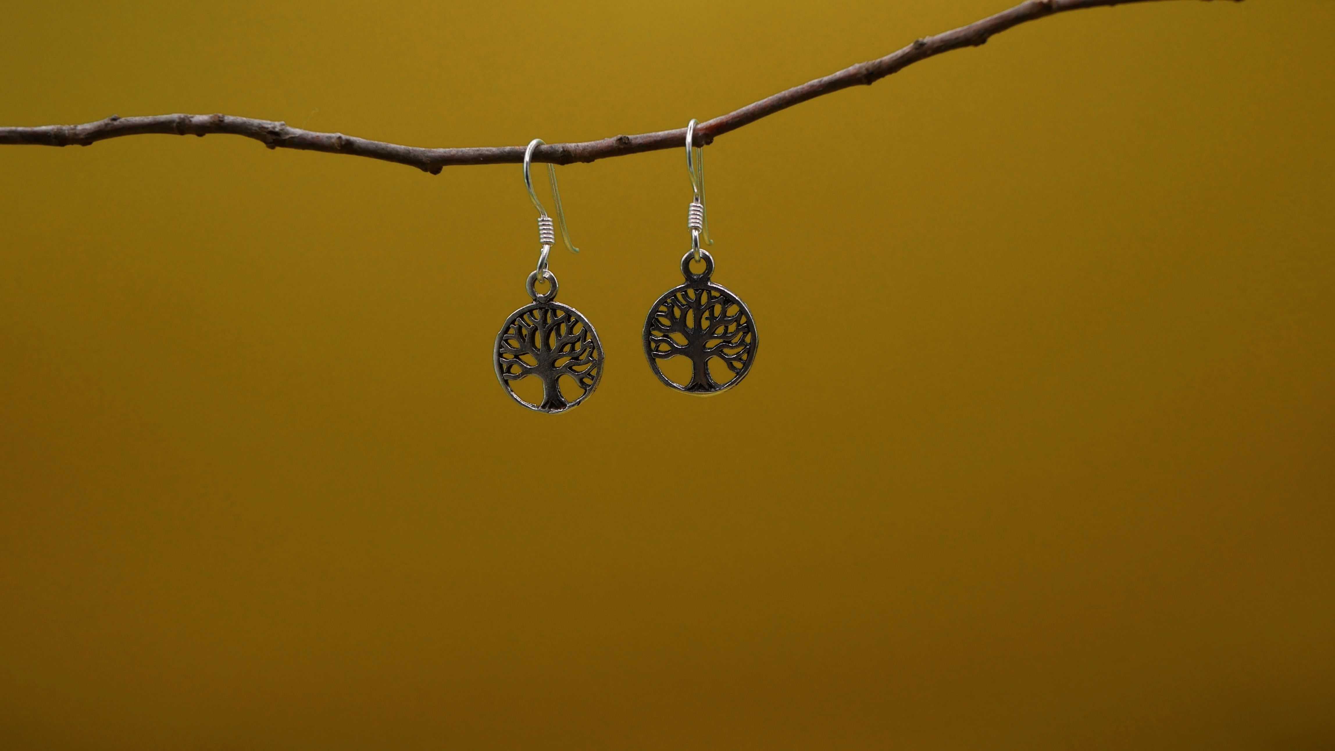 Boucles d’oreilles arbre de vie