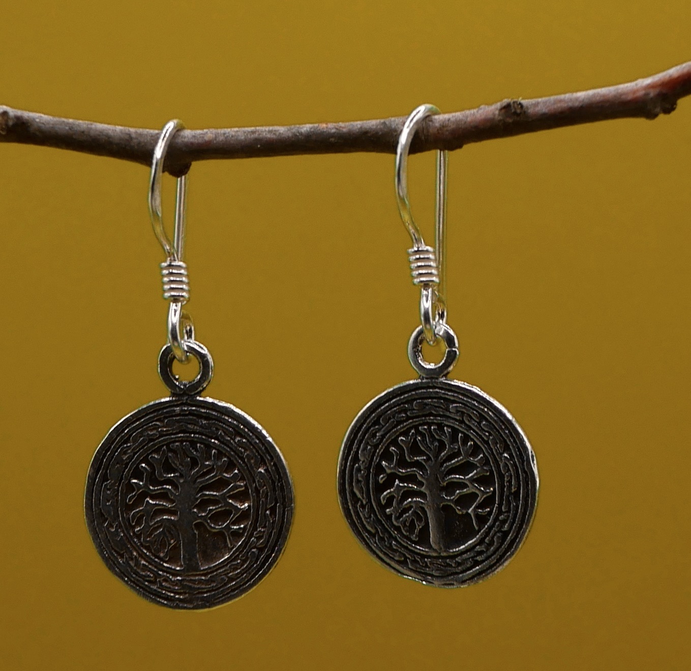 Boucles d'oreilles Arbre de Vie