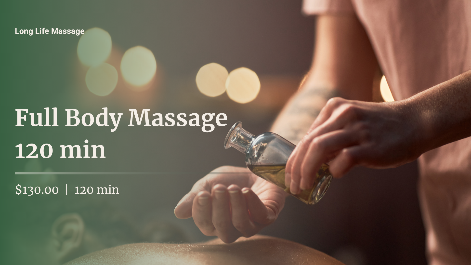 Full Body Massage 120 min