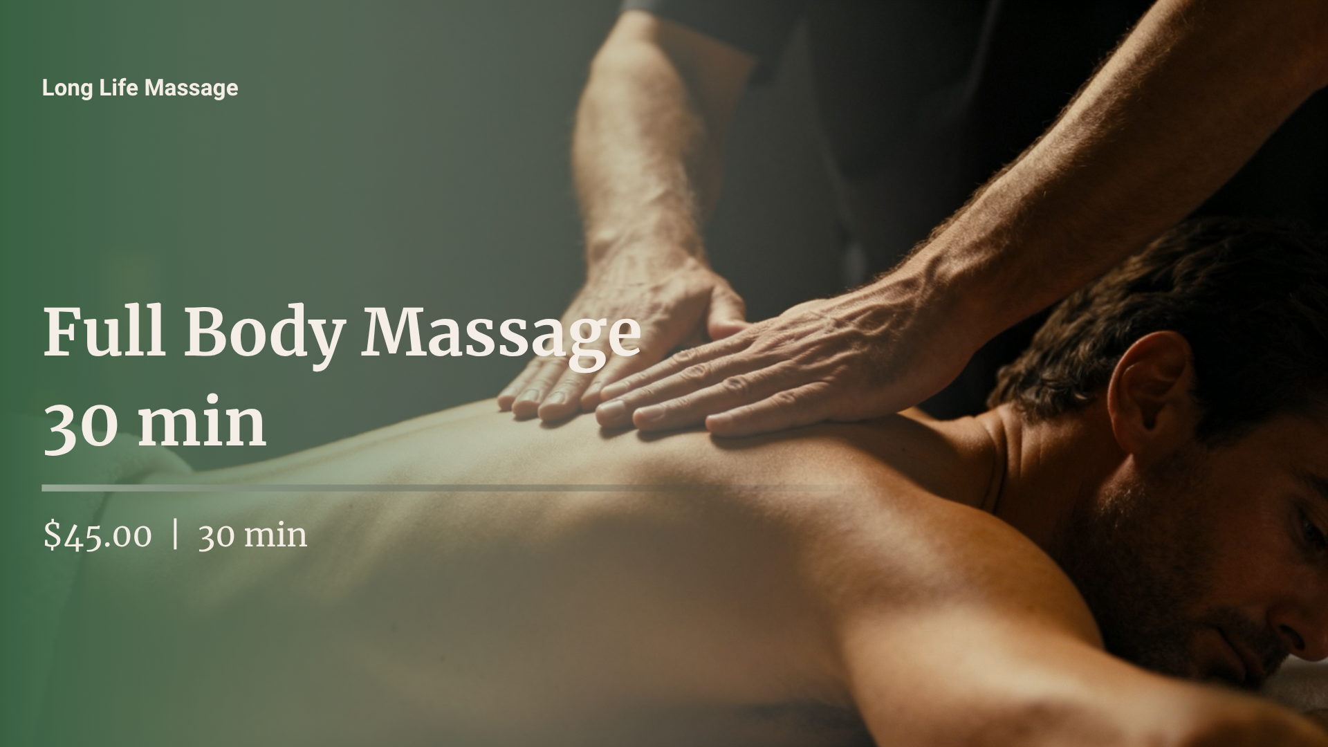 Full Body Massage 30 min
