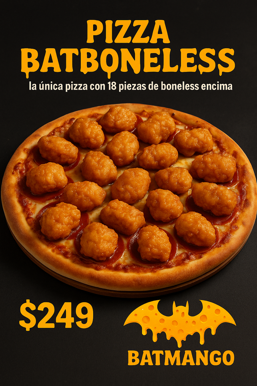 Pizza Batboneless
