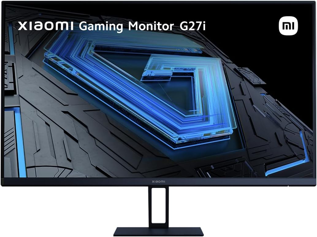 Xiaomi Gaming Monitor 27in 165Hz 1ms GTG 1920*1080 Fast IPS HDR10 FreeSync Premium Professional Calibration 99% sRGB 178° Wide Angle Tilt Adjustment TUV Low Blue Light Computer Screen Desktop Monitor