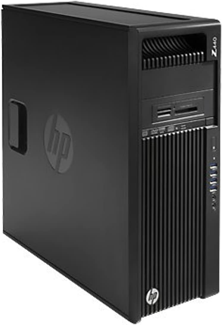 HP Z440 Workstation - Intel Xeon E5-1620 v4,1TB, 16GB, Eng-Arb-KB, Windows 10 Pro, Black