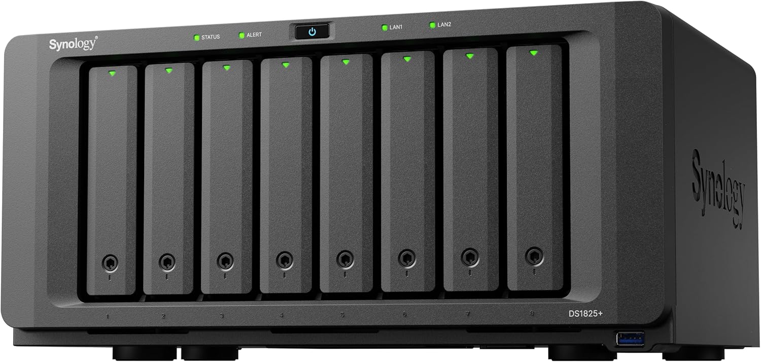 Synology 8 Bay DiskStation DS1825+ (Diskless)