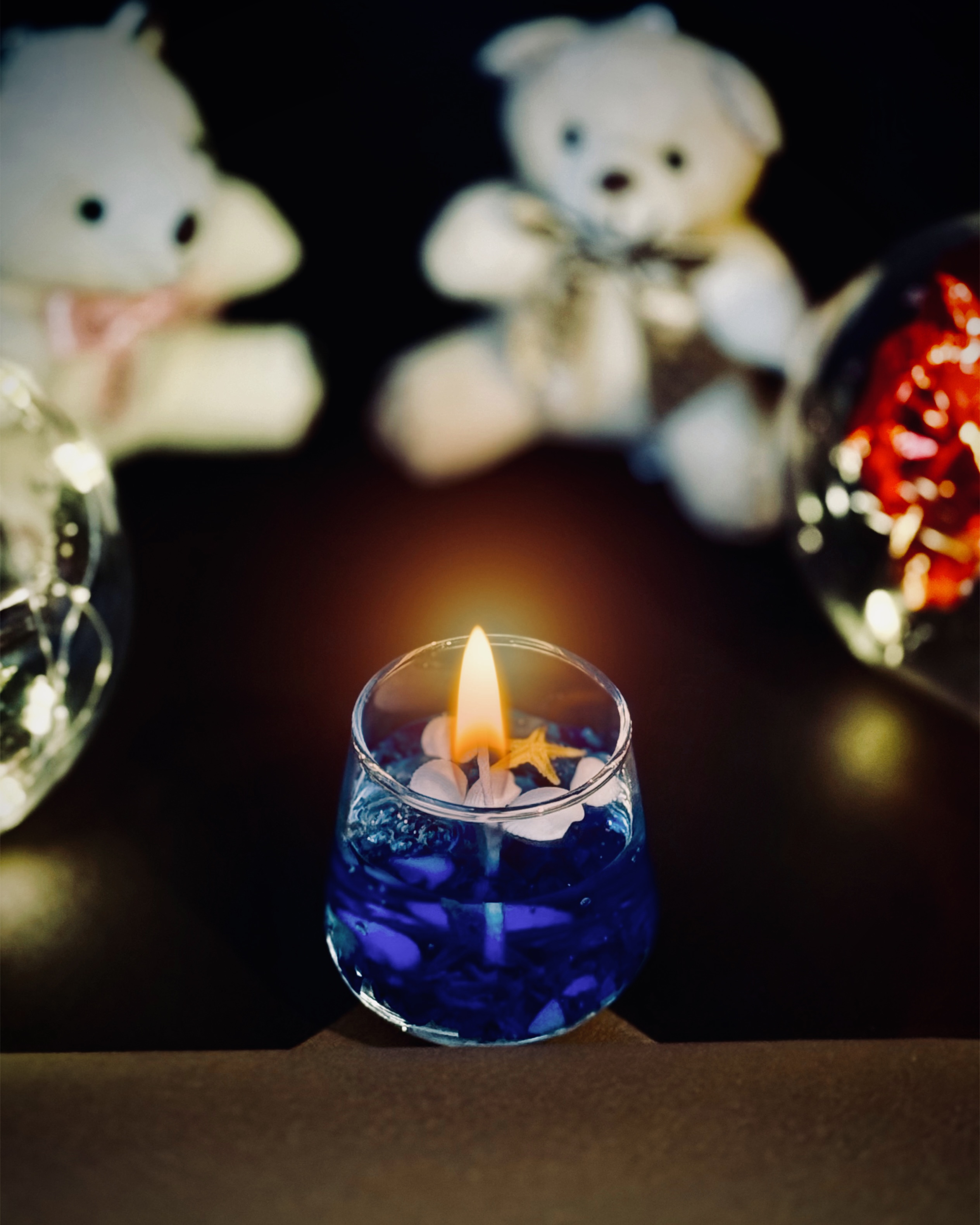 El Yapımı Dekoratif Jel Mum