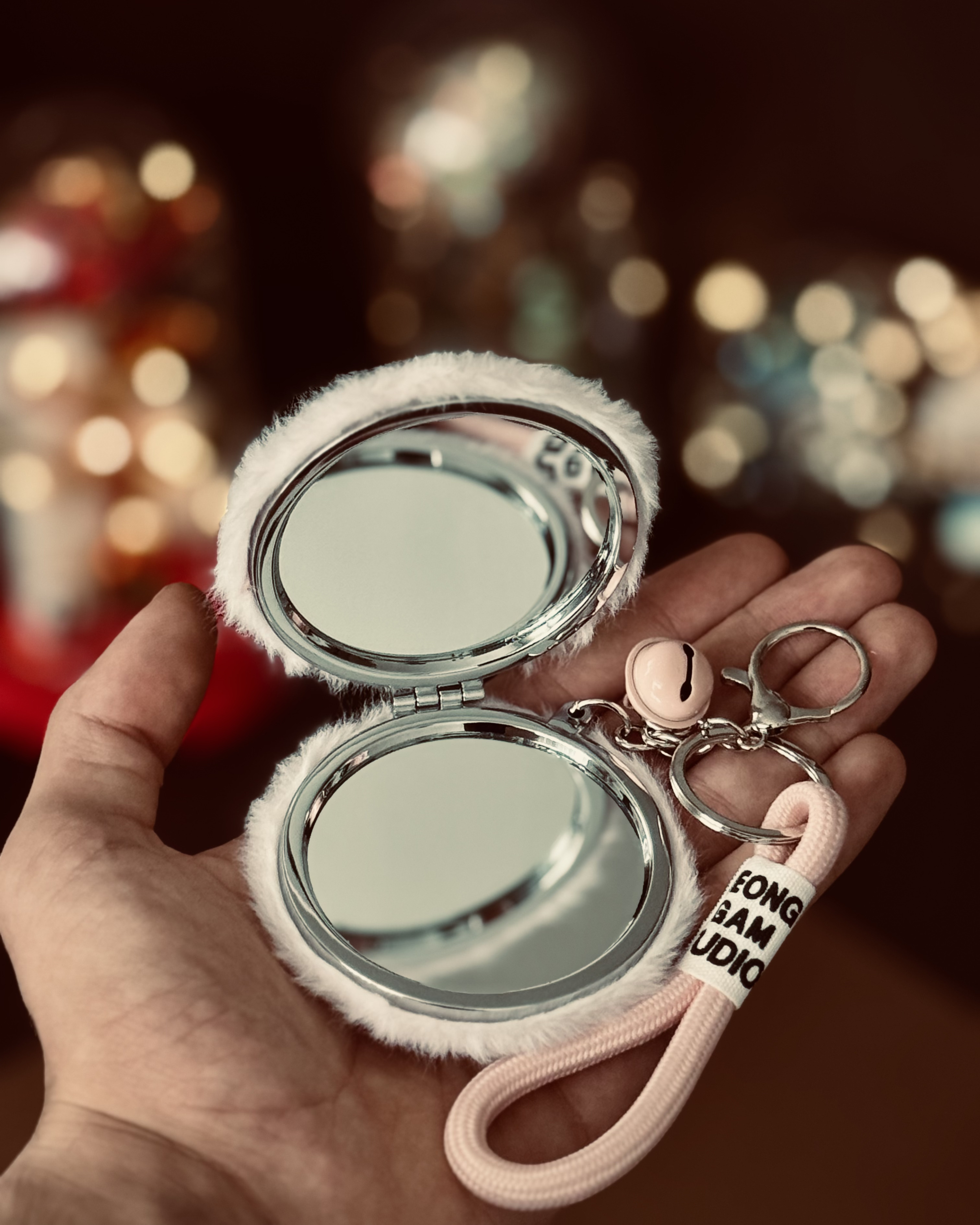 Peluş Makyaj Aynası