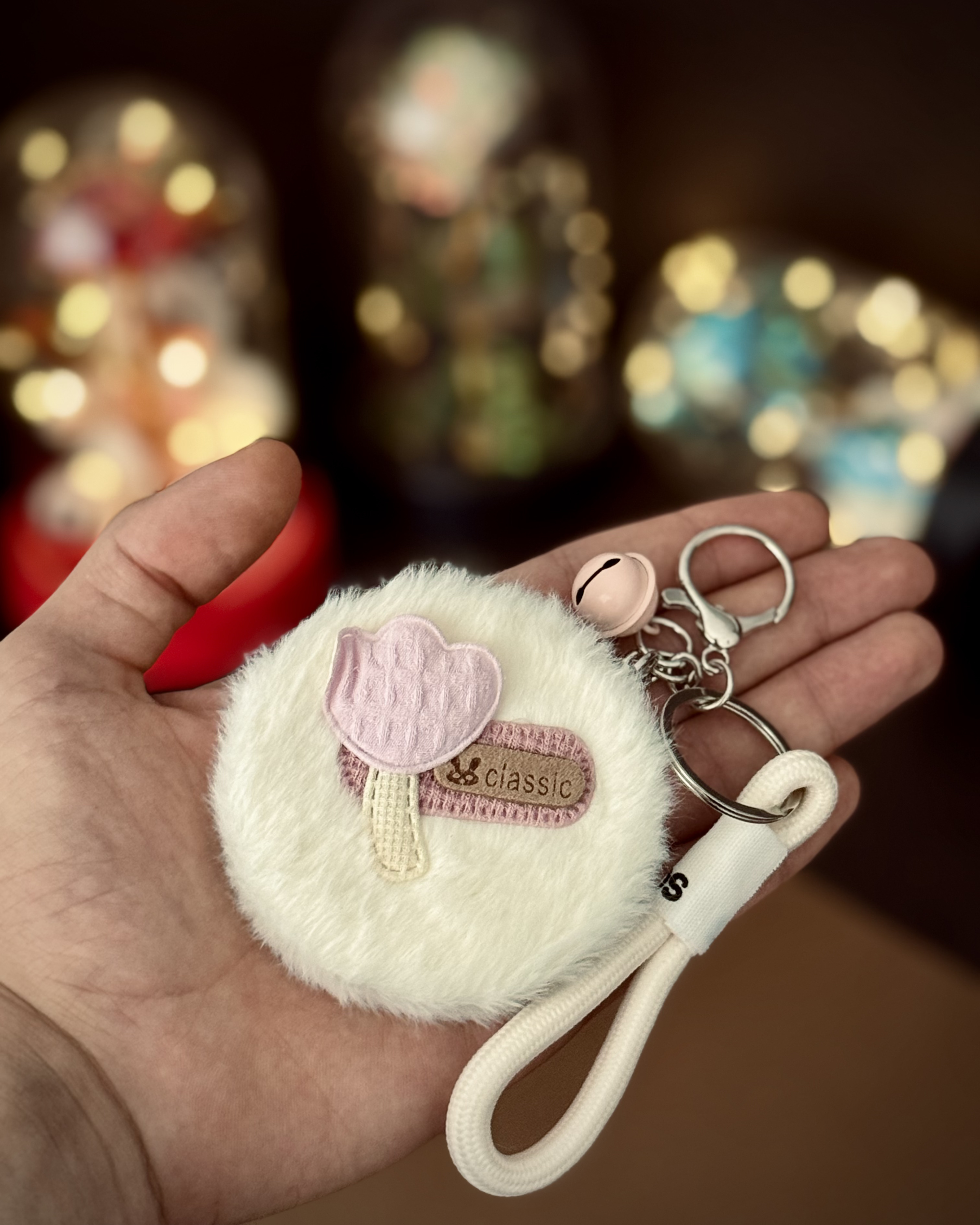 Peluş Makyaj Aynası