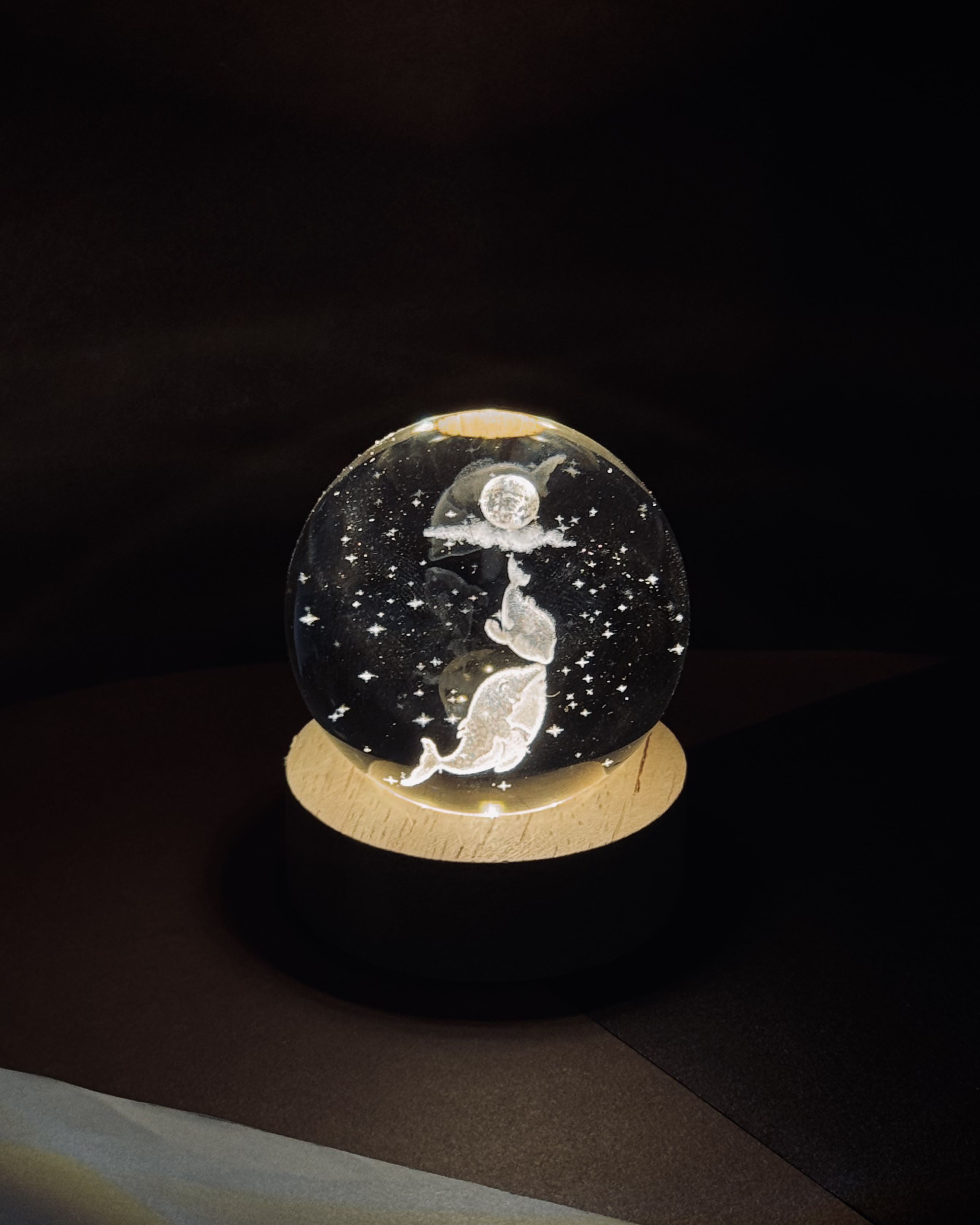 Denizaltı Balinası Kristal Küre