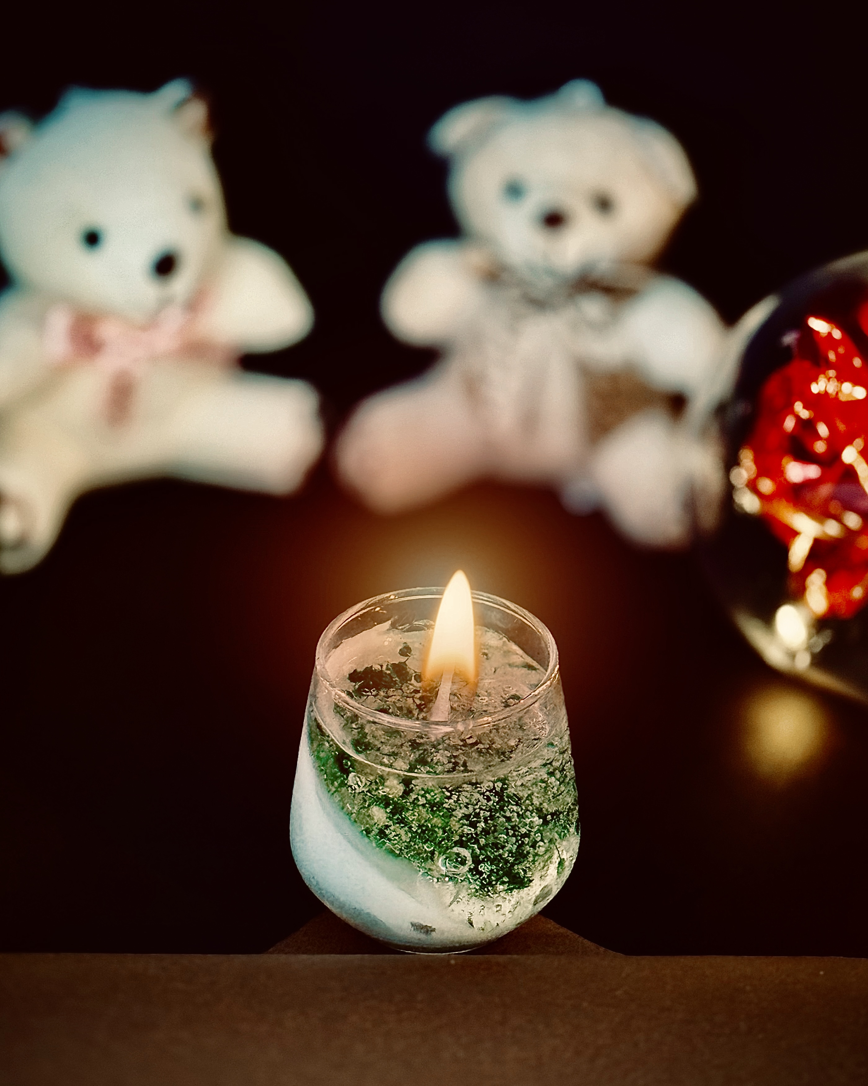 El Yapımı Dekoratif Jel Mum