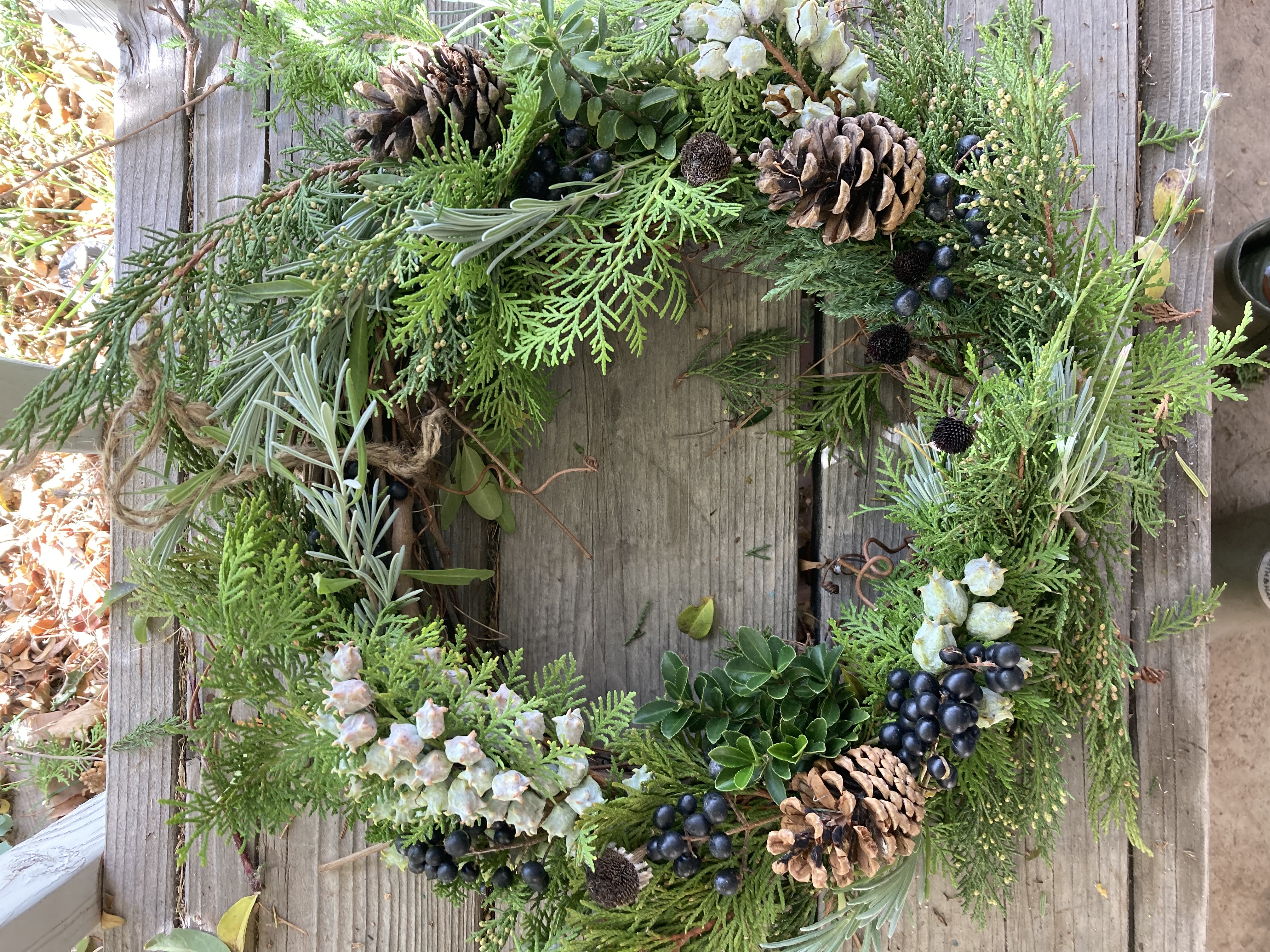 Wreath Kit! 18" grapevine wreath included 