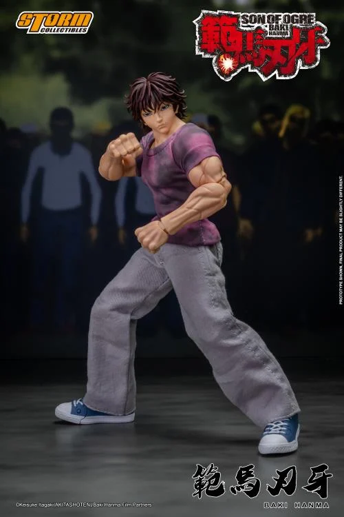 Baki Hanma: Son of Ogre Baki Hanma BBTS Exclusive 1/12 Scale Action Figure