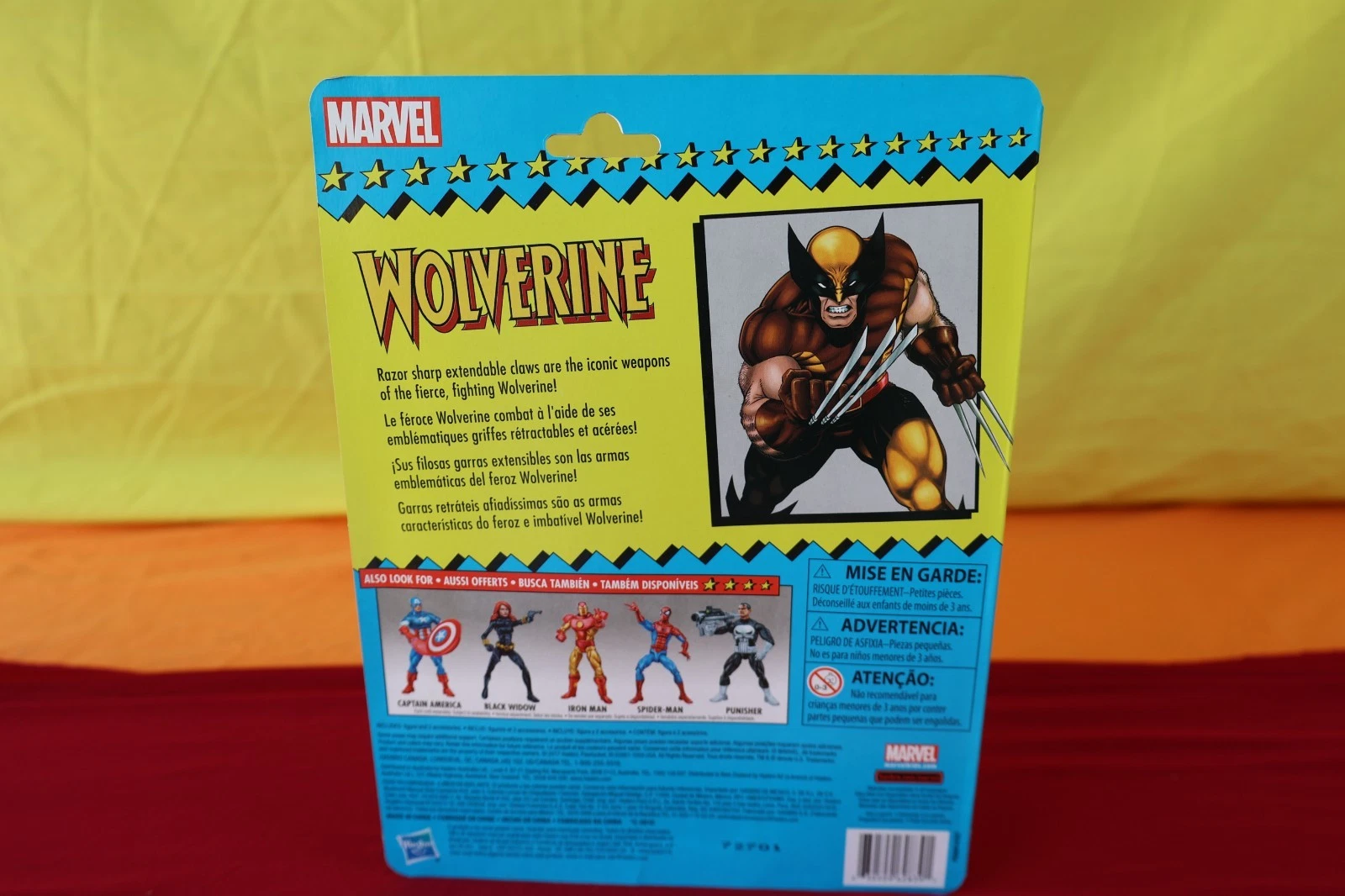 Marvel Legends Retro Wolverine Brown Suit Hasbro 6 X-Men