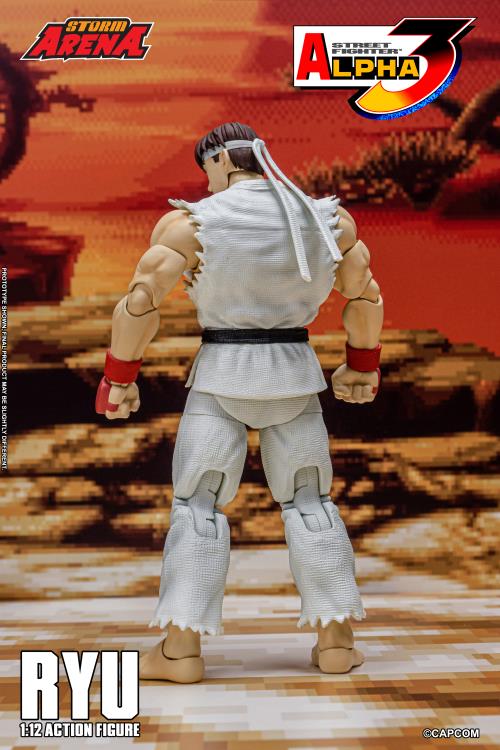 Street Fighter Alpha 3 Storm Arena Ryu 1/12 Scale Action Figure