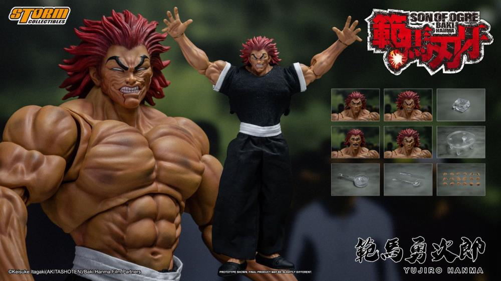 Figura de acción Yujiro Hanma