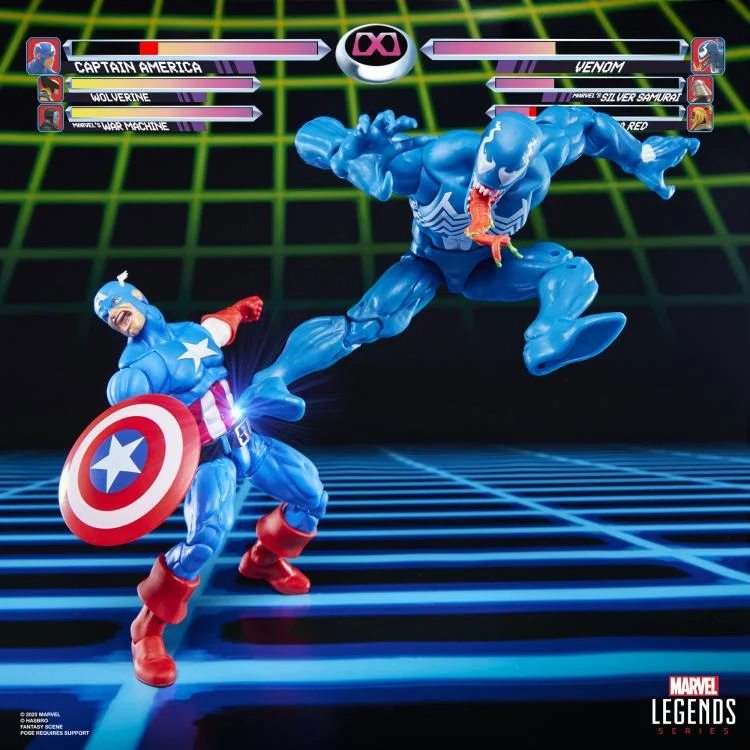 Marvel Legends Gamerverse Captain America vs. Venom Action Figure Two-Pack