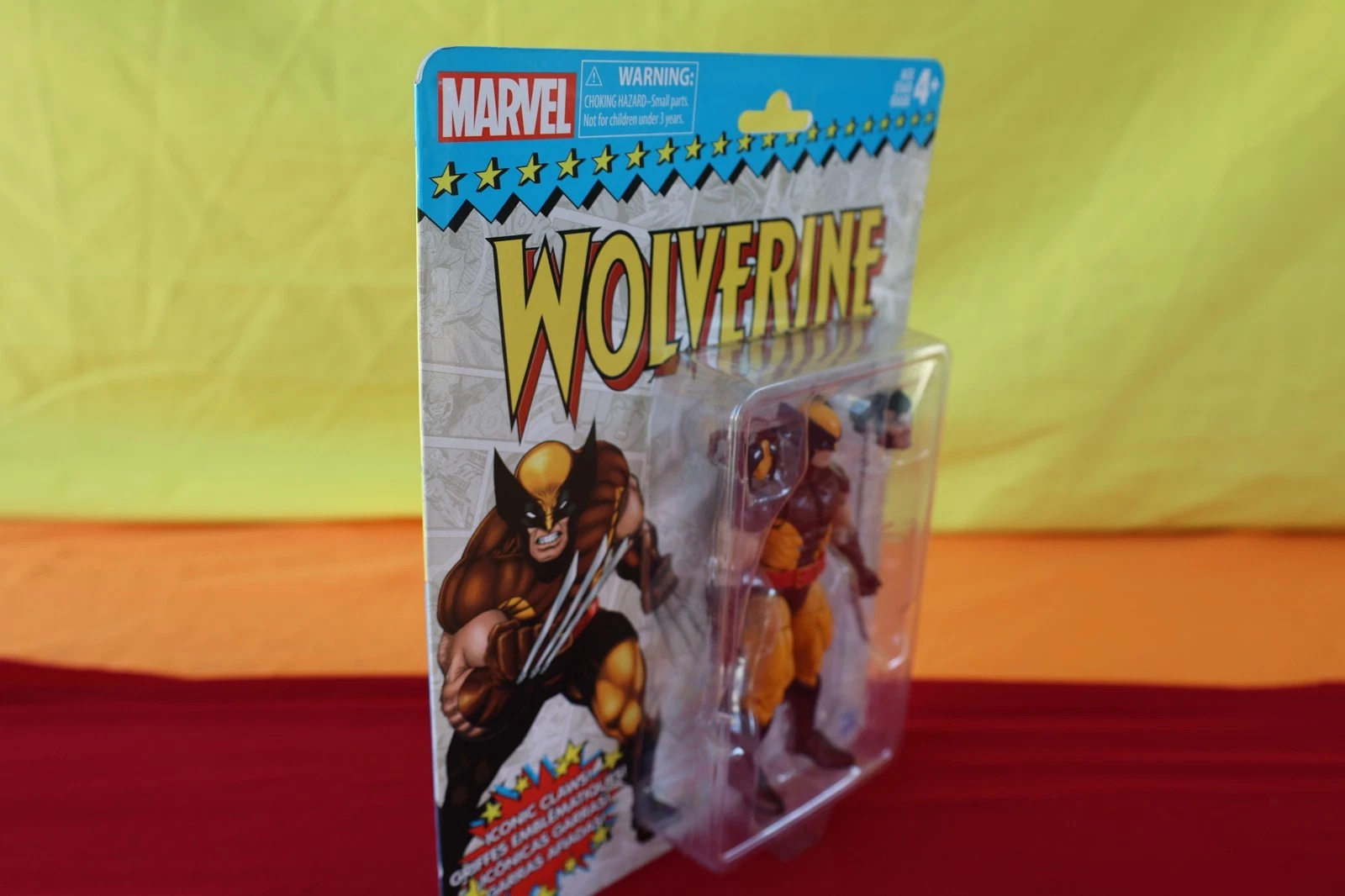 Marvel Legends Retro Wolverine Brown Suit Hasbro 6 X-Men