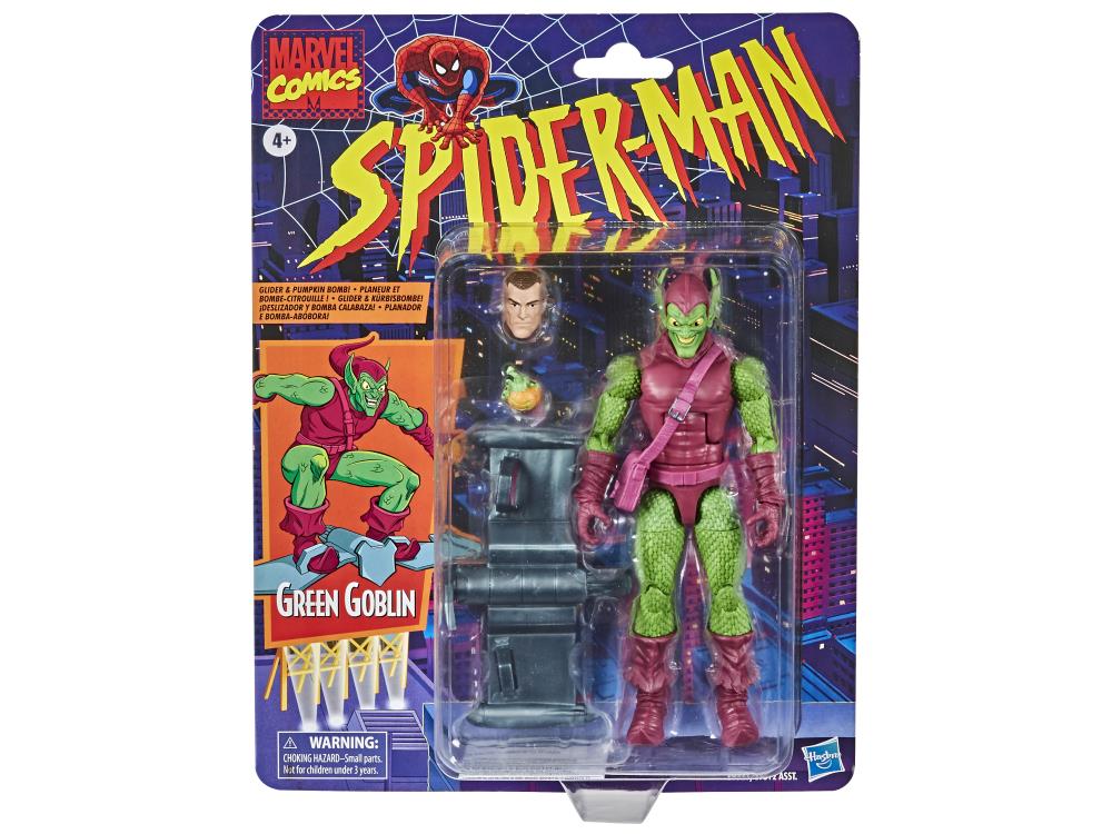 Spider-Man Marvel Legends Retro Collection Green Goblin Action Figure