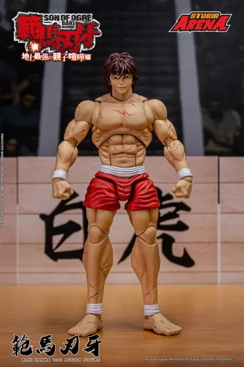 Baki Hanma: Son of Ogre Storm Arena Baki Hanma 1/12 Scale Action Figure