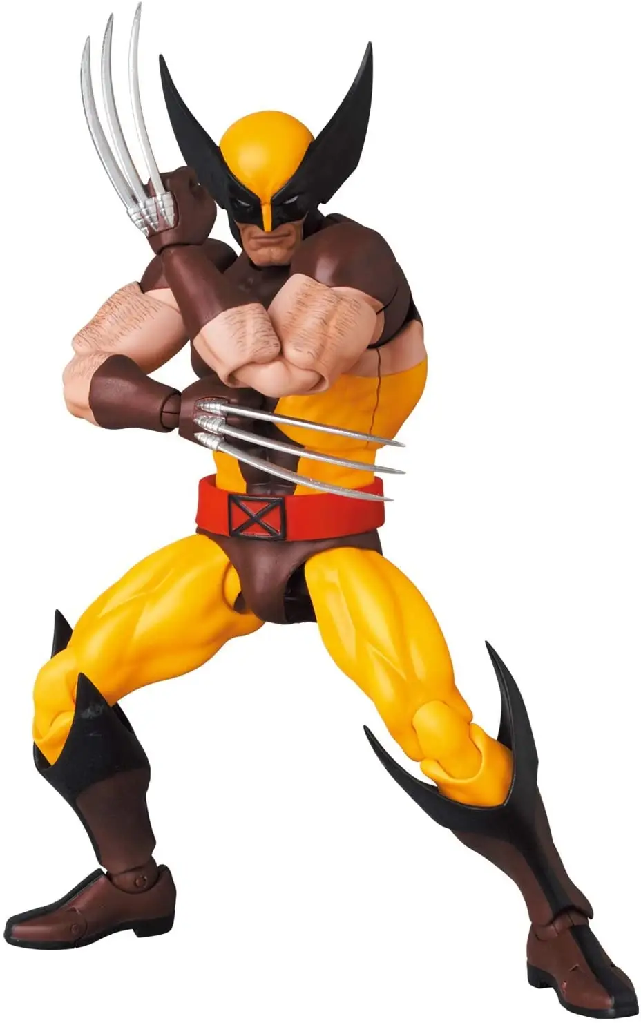 Wolverine Mafex Comic Version. Brown