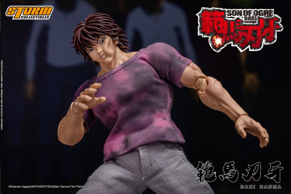 Baki Hanma: Son of Ogre Baki Hanma BBTS Exclusive 1/12 Scale Action Figure