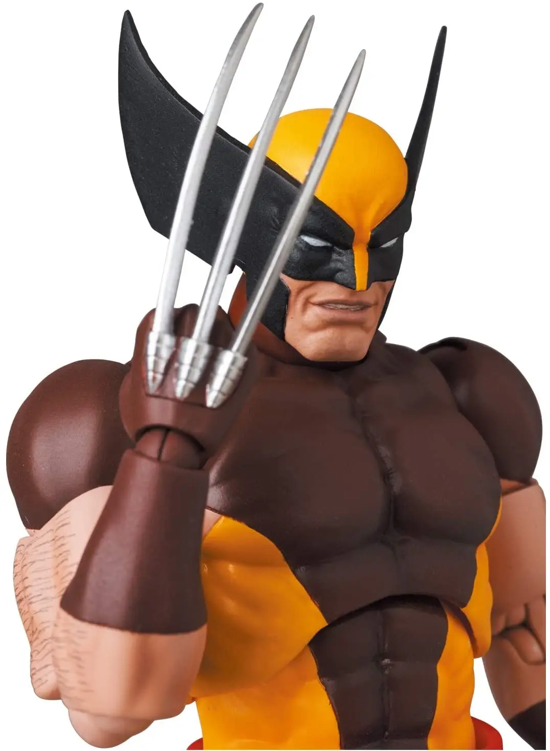 Wolverine Mafex Comic Version. Brown