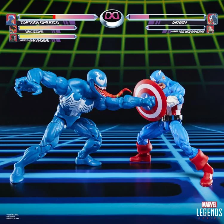 Marvel Legends Gamerverse Captain America vs. Venom Action Figure Two-Pack