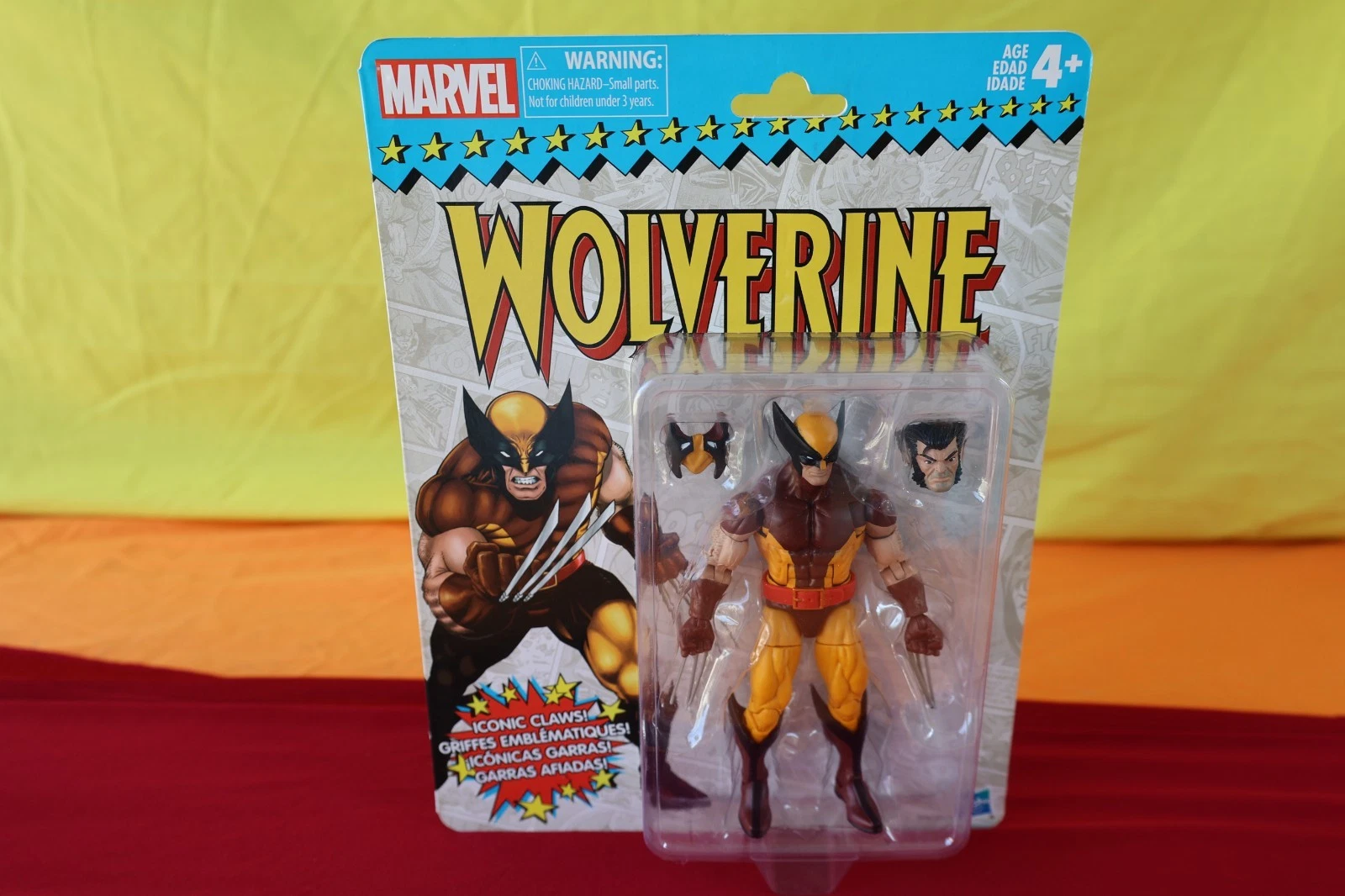 Marvel Legends Retro Wolverine Brown Suit Hasbro 6 X-Men