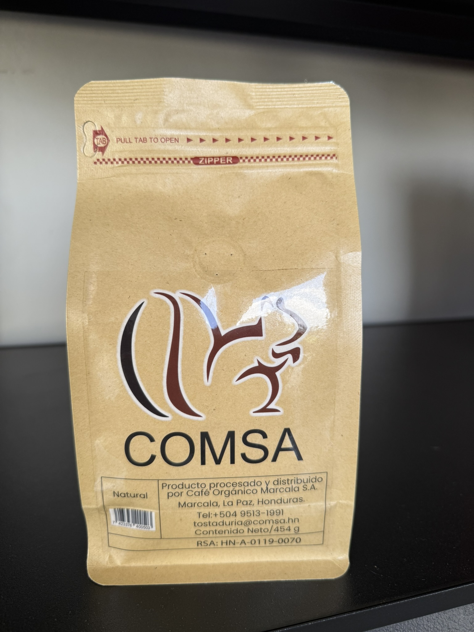 COMSA Honduran Natural Coffee