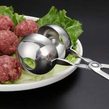 Pince à boulettes de viande en acier inoxydable