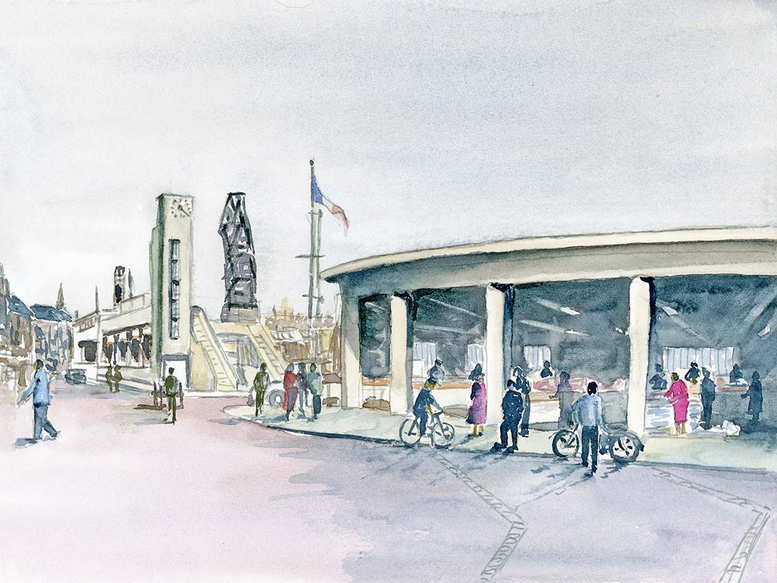 Dieppe : Ancienne Poissonnerie