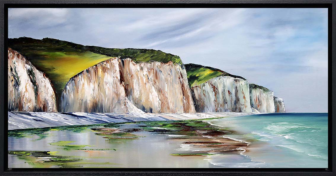 La mer remonte à Pourville