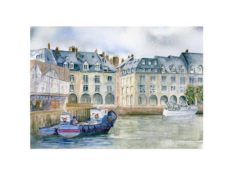 Dieppe « Les arcades de la bourse »