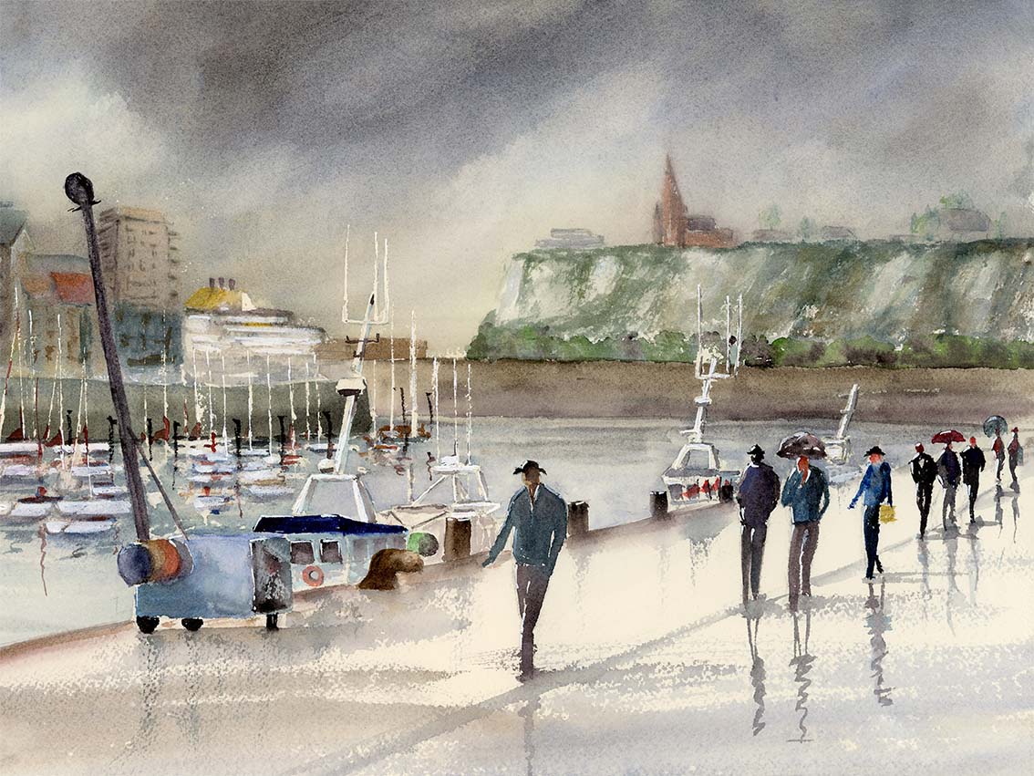 Dieppe : Quai du Carénage