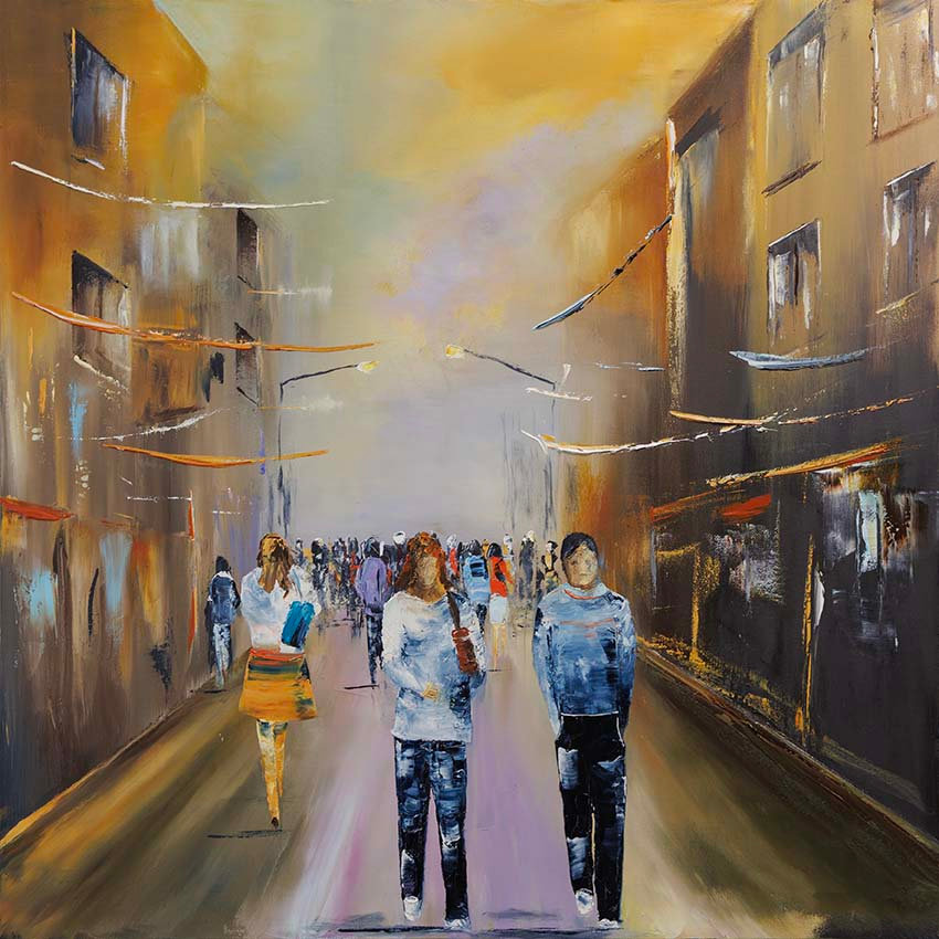 En ville (Dimensions 70x70)