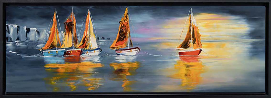 Voiliers en rade XII