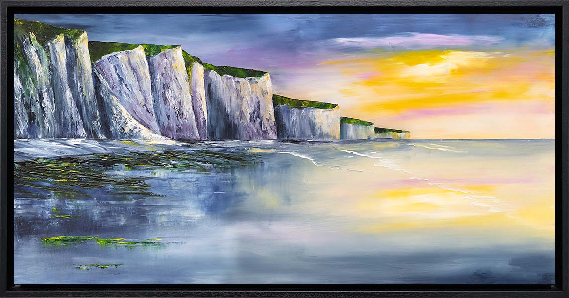 Fin de journée sur nos falaises