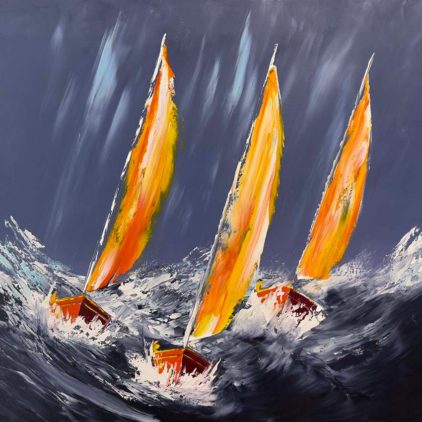 Régate (Dimensions 70 x 70)