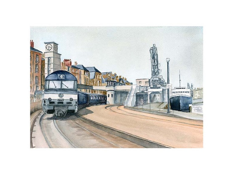 Dieppe « Ancienne gare maritime »