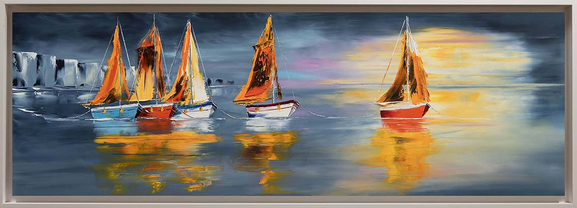 Voiliers en rade XII