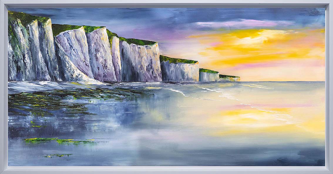 Fin de journée sur nos falaises