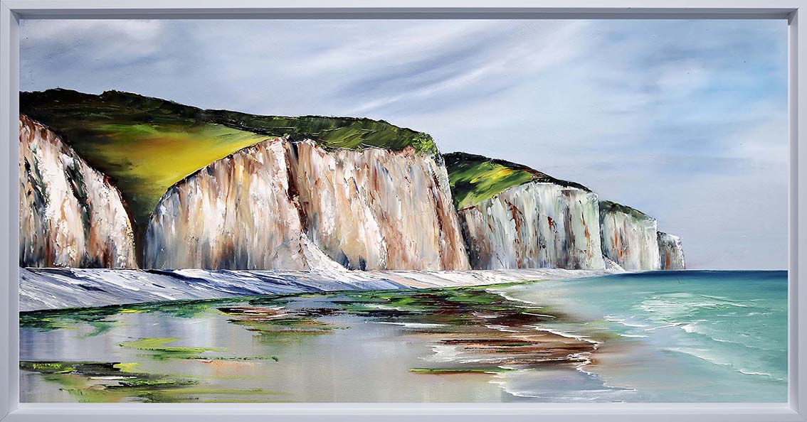 La mer remonte à Pourville