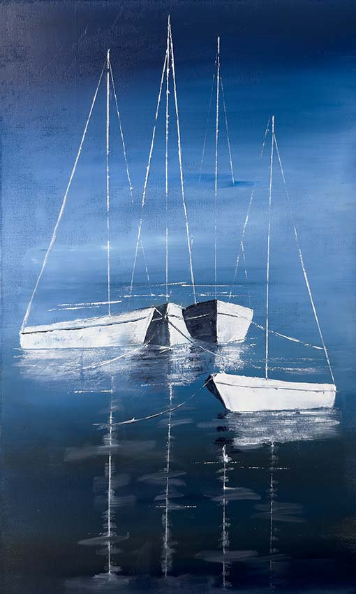 "Zen" XII (Dimensions 55 x 33)