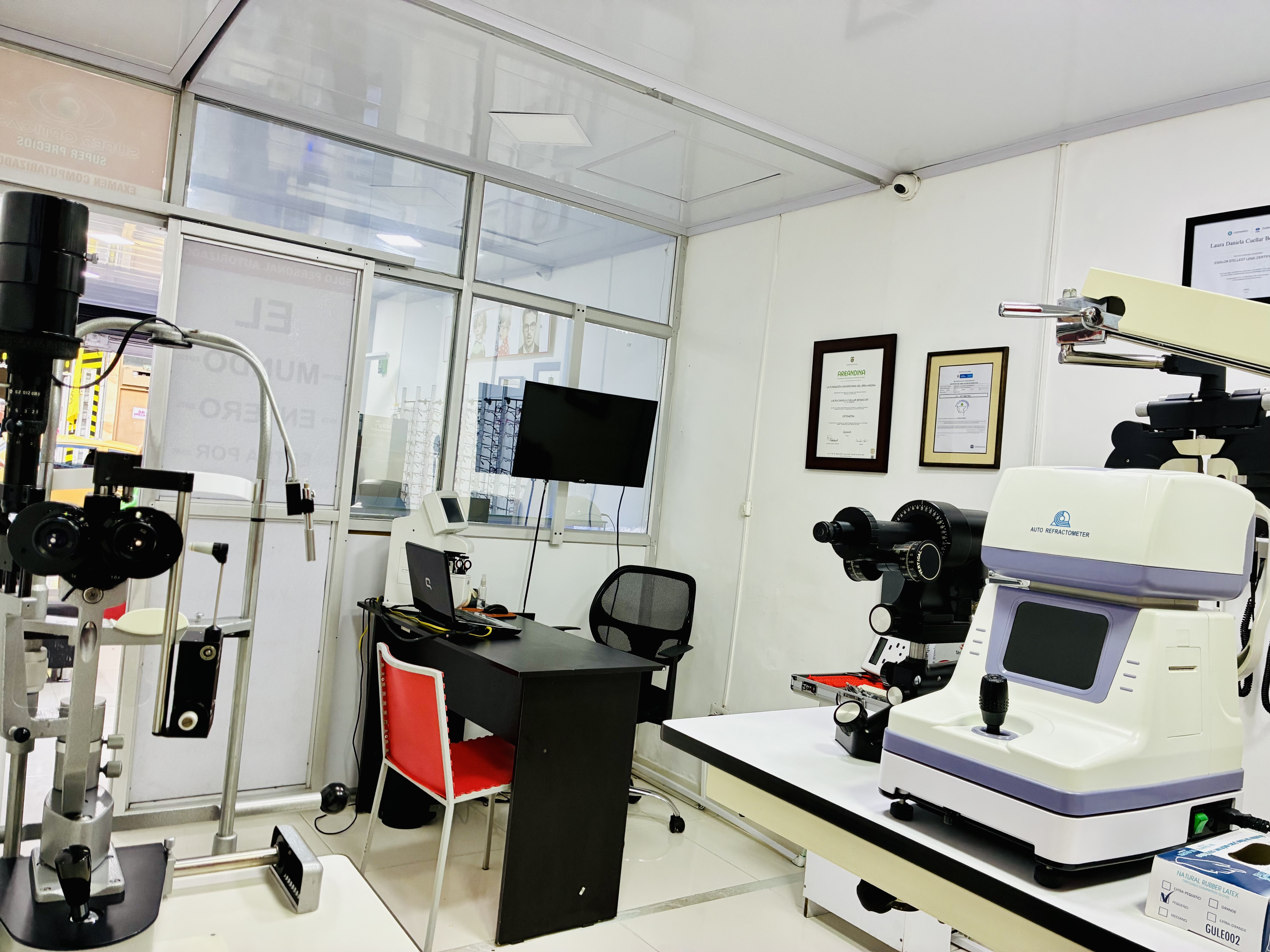 Valoración de optometría